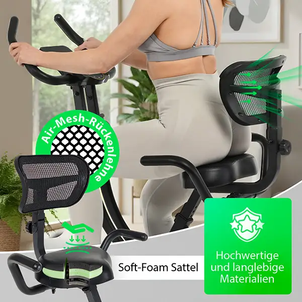 S-Bike Velo Fit Klappheimtrainer: 
Komfort, der dich trägt

